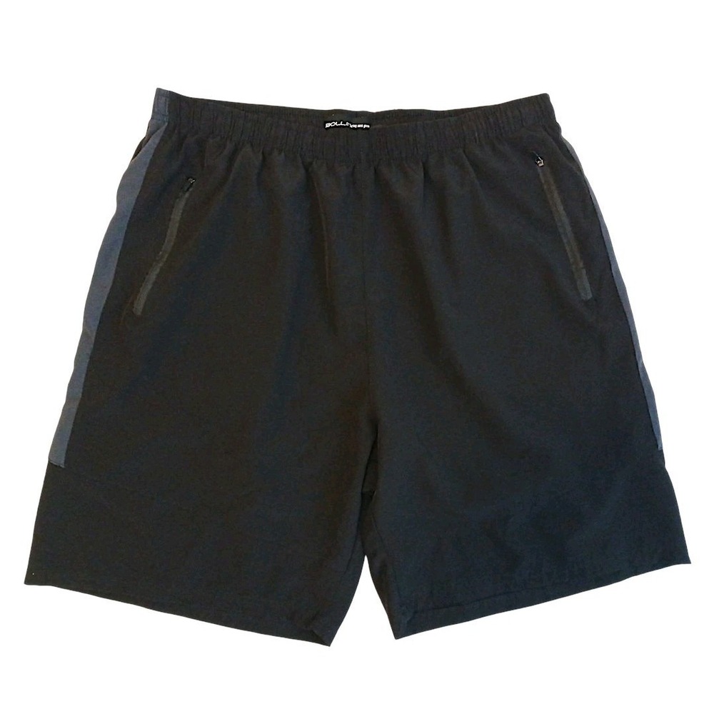 Bollinger Vapor Tech Training Shorts Mens 2XL Black PULL ON XXL Cool Lightweight